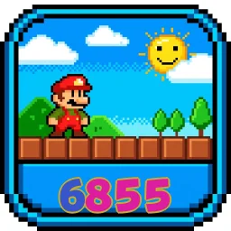 6855